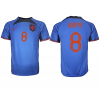 Maglie da calcio Olanda Cody Gakpo #8 Seconda Maglia Mondiali 2022 Manica Corta